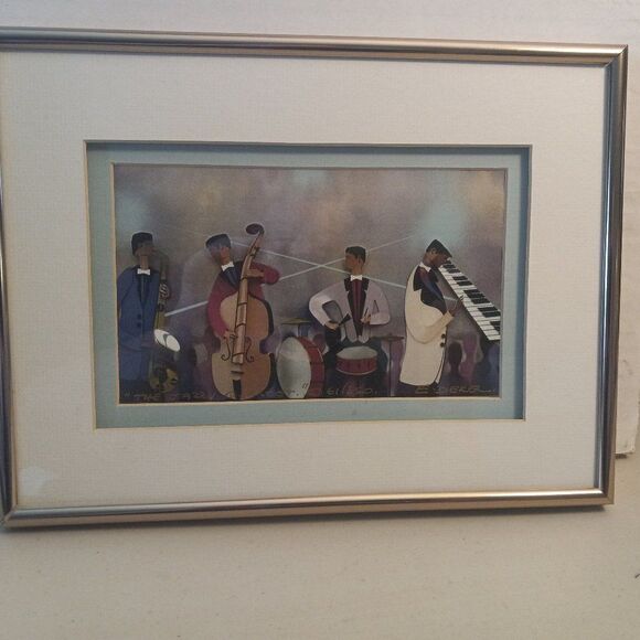 "The Jazzy Quartet" Number 61/350 Emile Dekel - Picture 2 of 11